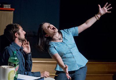 Scenes from Milburn Stone's Title of Show at Elkton Station (photo by Scott Serio) Photo