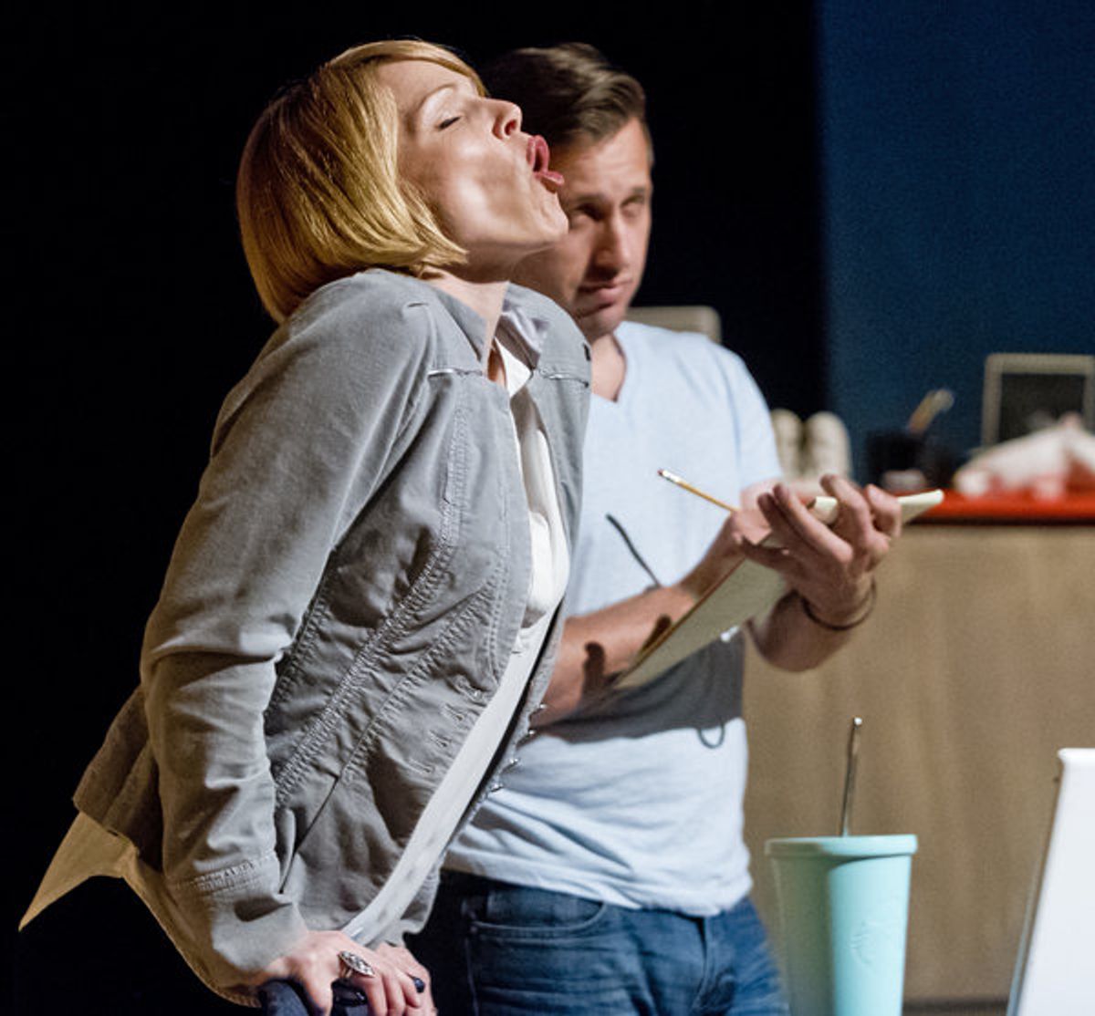 Scenes from Milburn Stone's Title of Show at Elkton Station (photo by Scott Serio) at 