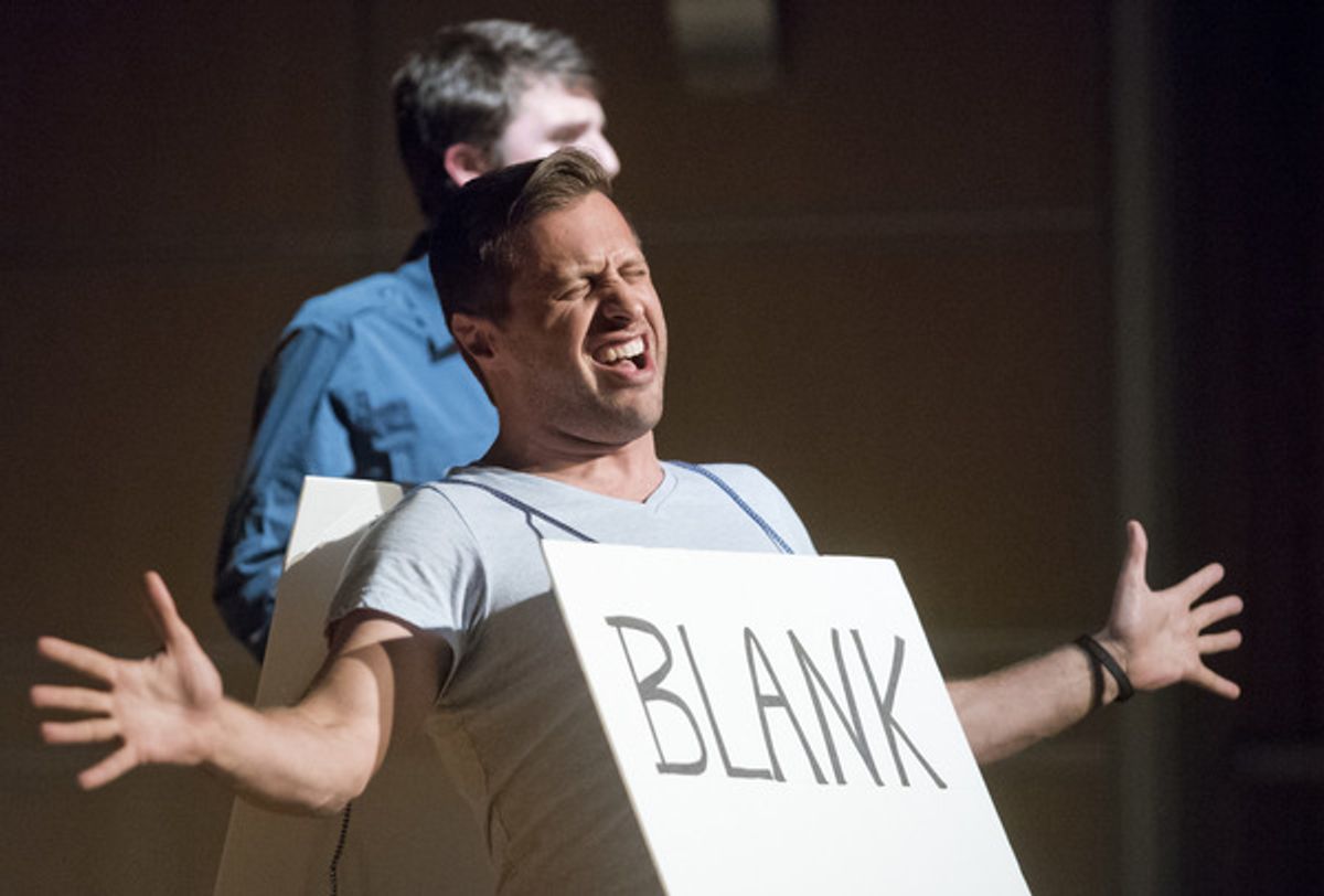 Scenes from Milburn Stone's Title of Show at Elkton Station (photo by Scott Serio) at 