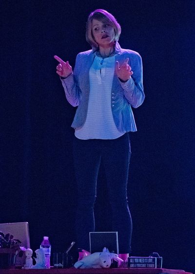 Scenes from Milburn Stone's Title of Show at Elkton Station (photo by Scott Serio) Photo