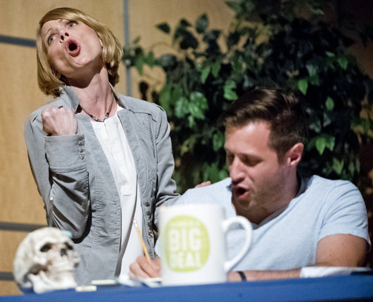 Scenes from Milburn Stone's Title of Show at Elkton Station (photo by Scott Serio) at 