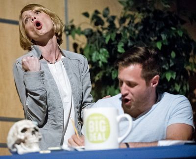 Scenes from Milburn Stone's Title of Show at Elkton Station (photo by Scott Serio) Photo