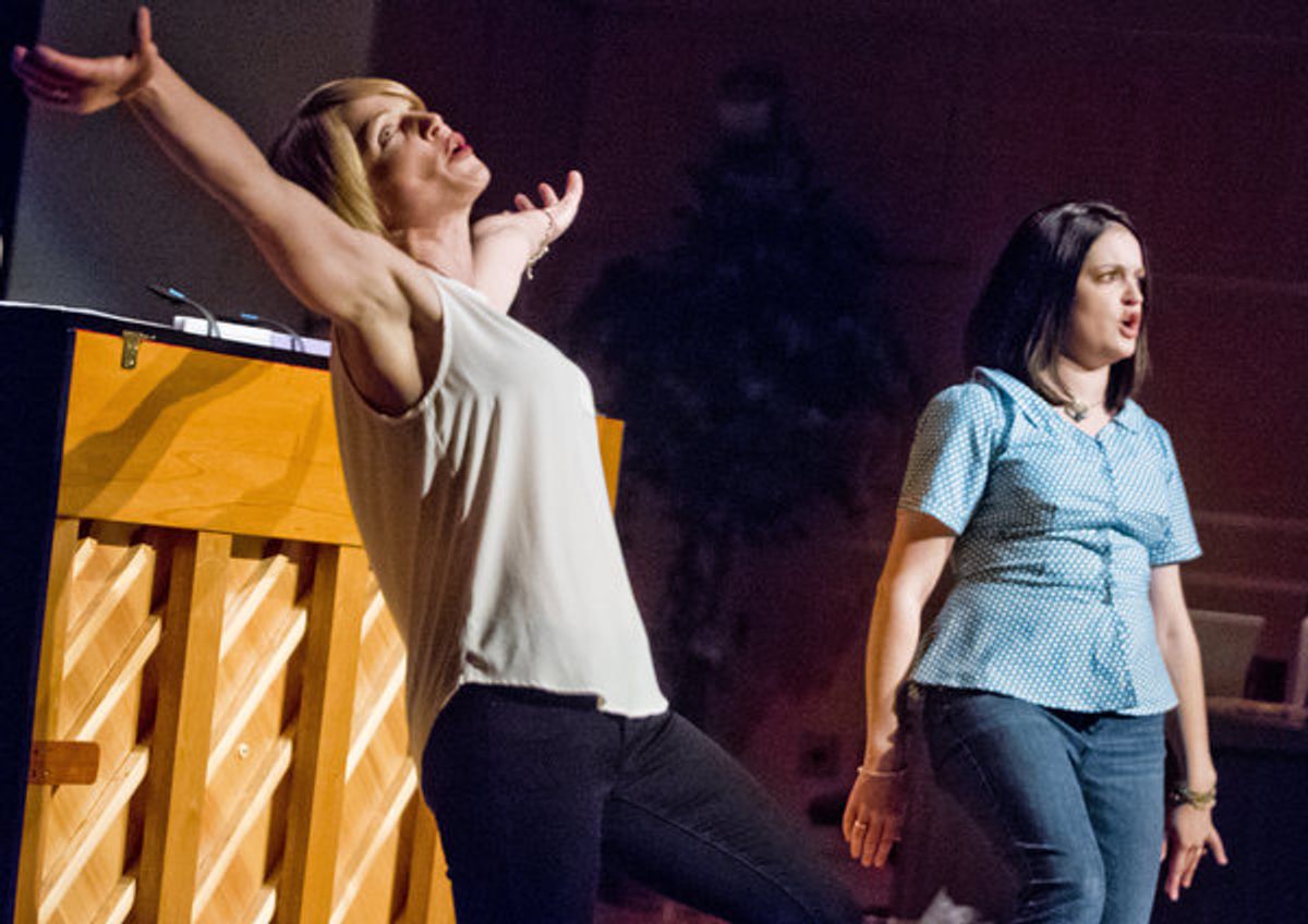 Scenes from Milburn Stone's Title of Show at Elkton Station (photo by Scott Serio) at 