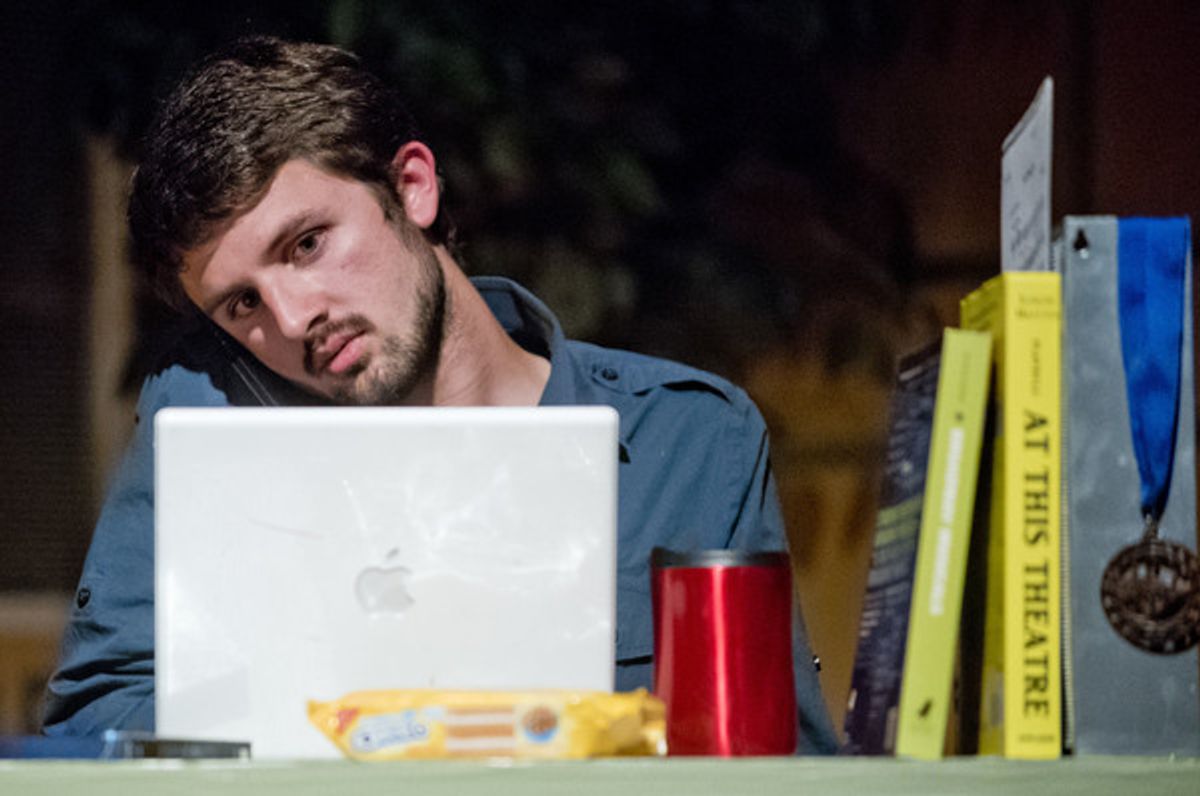 Scenes from Milburn Stone's Title of Show at Elkton Station (photo by Scott Serio) at 