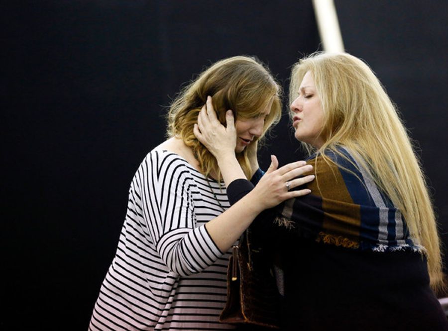 Photo Flash: In Rehearsal with Laura Wilde, Peter Hoare & More for ENO's JENUFA Image