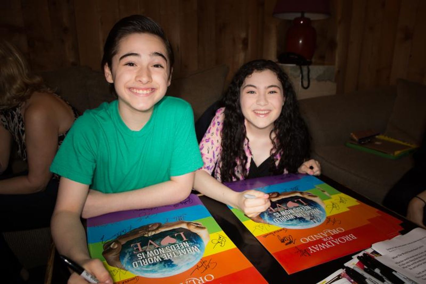 Photo Flash: Inside the Broadway for Orlando Benefit Single Recording Session! Photo Flash: Inside the Broadway for Orlando Benefit Single Recording Session! Image