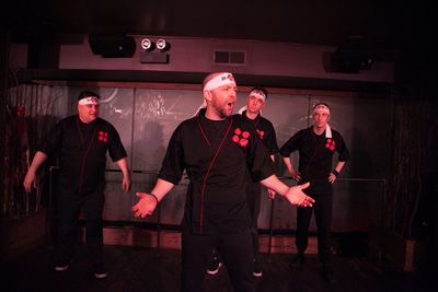 Front: Jay Painter; Back): Joe Tex, Eric Robinson, Nate Mount Photo
