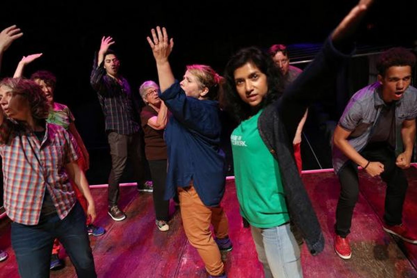 Photo Flash: Brooke O'Harra's I'M BLEEDING ALL OVER THE PLACE: A Living History Tour at La MaMa  Image