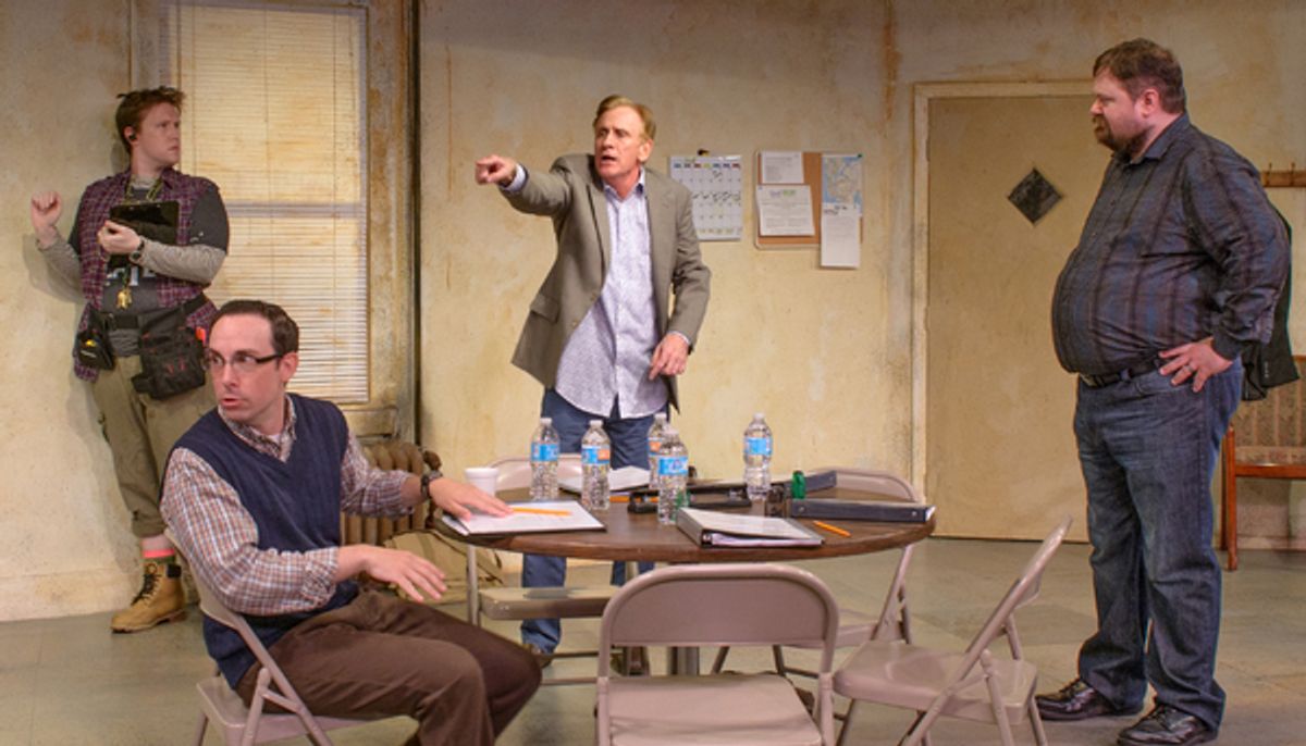 Jerry Downey, Curtis Raymond Shideler, Bob Hess, and Ben Phillips at 