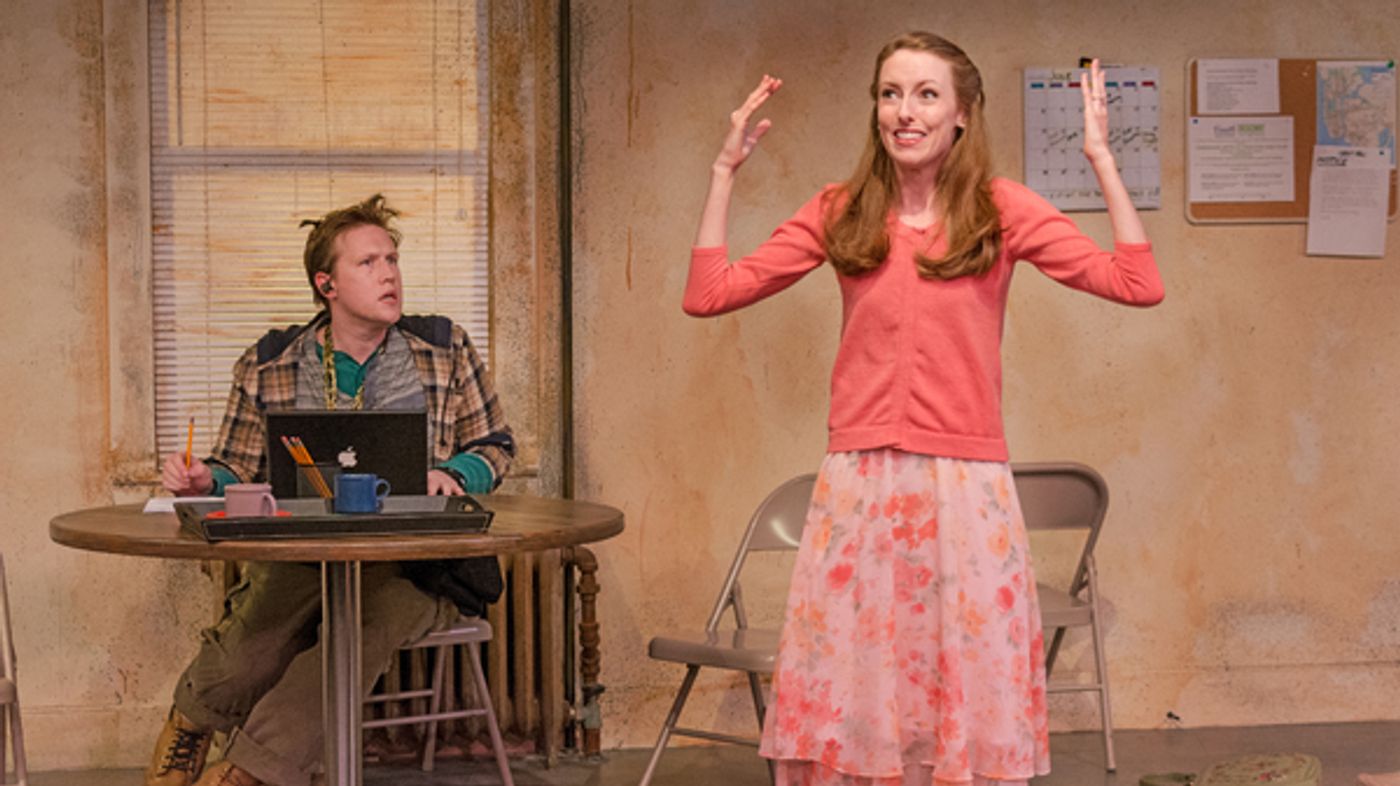 Photo Flash: Inside Look at Rehearsals for Circle Theatre's DON'T TALK TO THE ACTORS Photo Flash: Inside Look at Rehearsals for Circle Theatre's DON'T TALK TO THE ACTORS Image