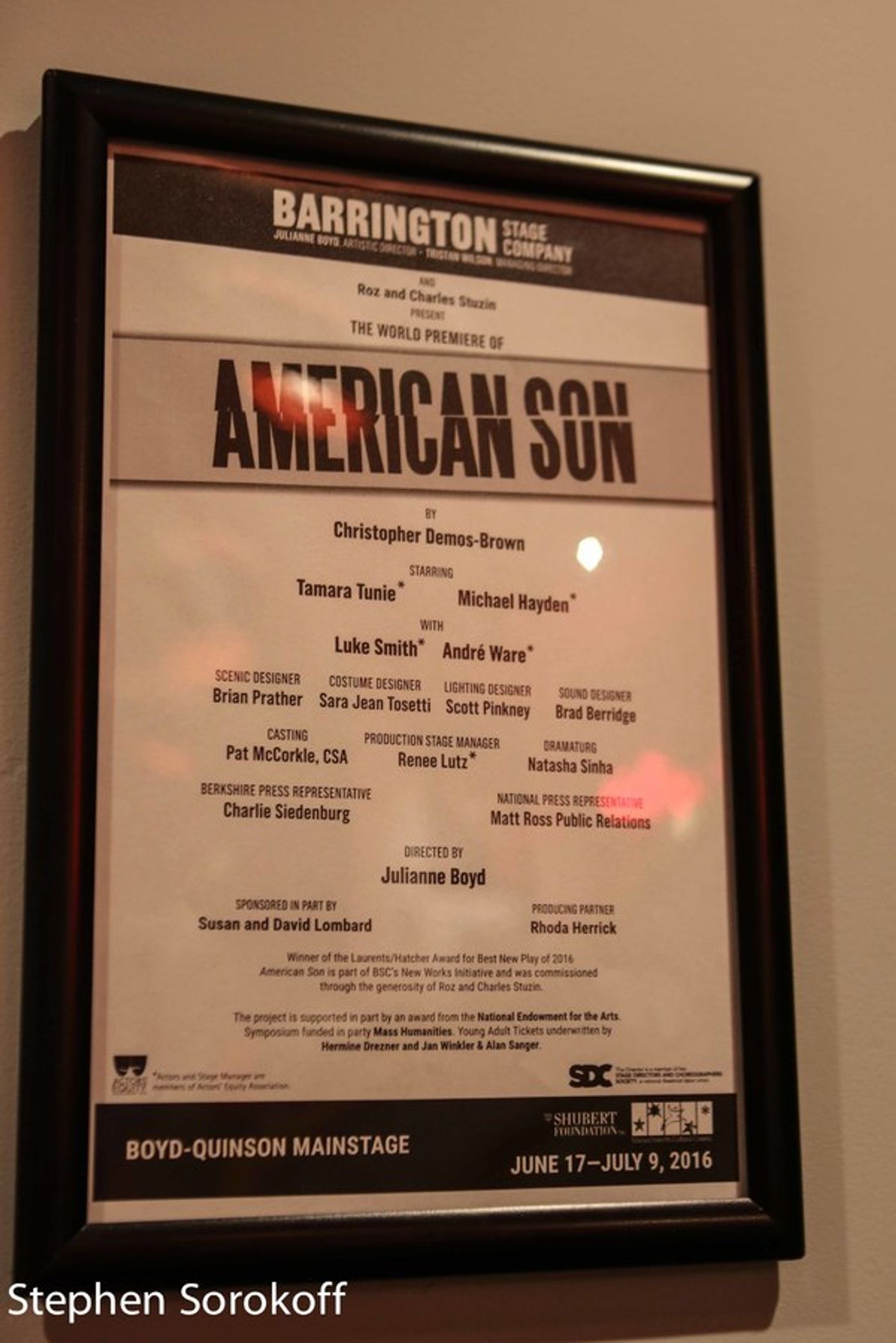 Photo Coverage: Al Roker Attends American Son at Barrington Stage Company  Image