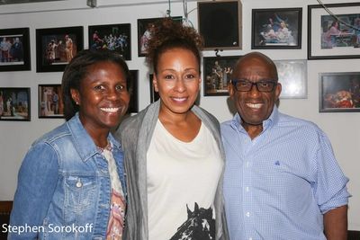 Deborah Roberts, Tamara Tunie, Al Roker Photo