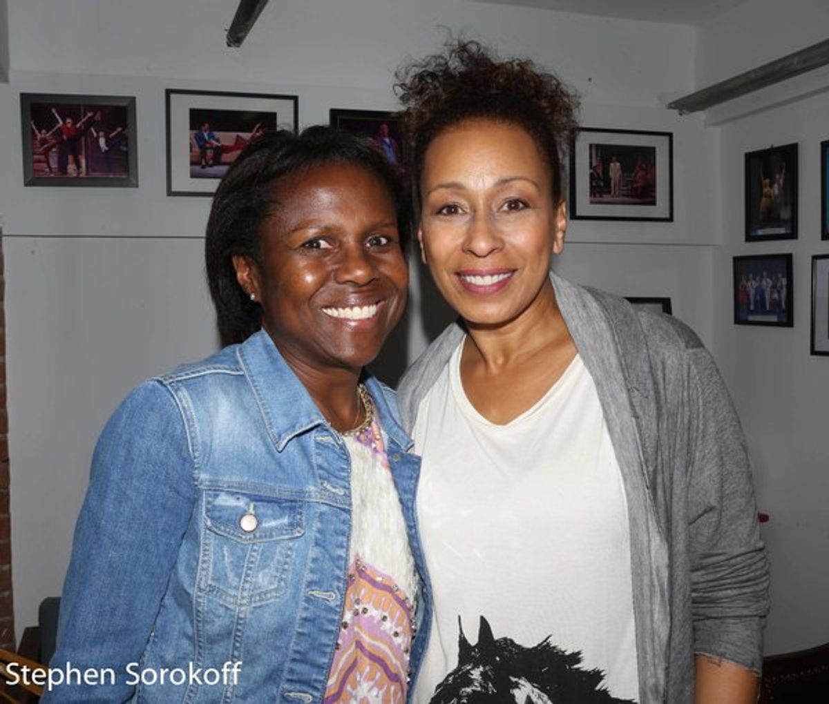 Deborah Roberts & Tamara Tunie at 