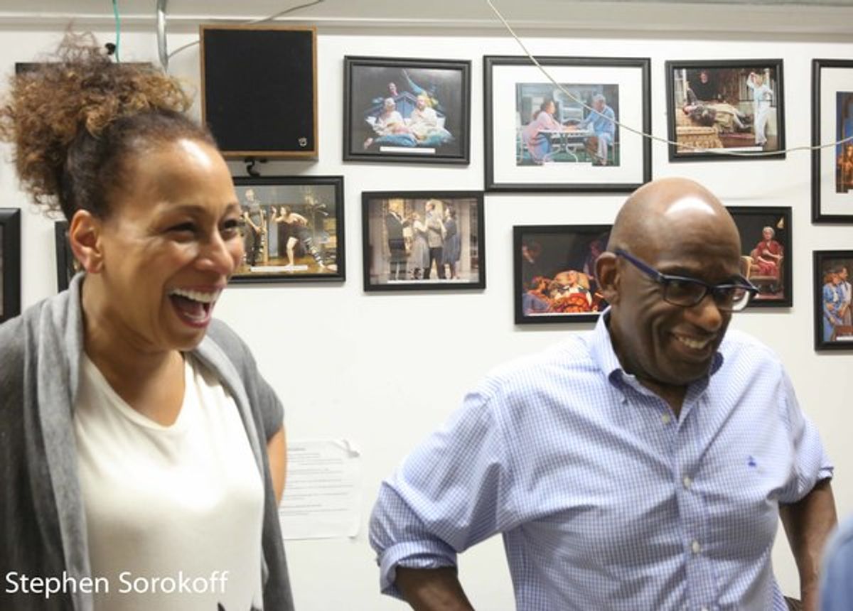 Tamara Tunie & Al Roker at 