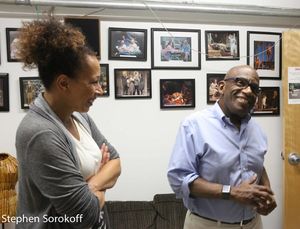 Tamara Tunie & Al Roker @ BroadwayWorld Tamara Tunie & Al Roker Photo