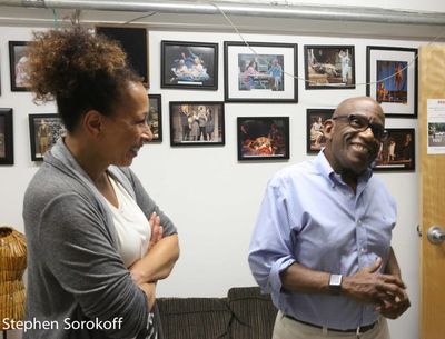 Tamara Tunie & Al Roker Photo