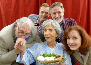 Martin Feldman, Daniel Kruger, Gail Bernardi, Ken MacFarlane and Alison Mattiza @ BroadwayWorld Martin Feldman, Daniel Kruger, Gail Bernardi, Ken MacFarlane and Alison Mattiza Photo