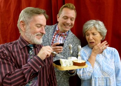 Ken MacFarlane, Daniel Kruger and Gail Bernardi Photo