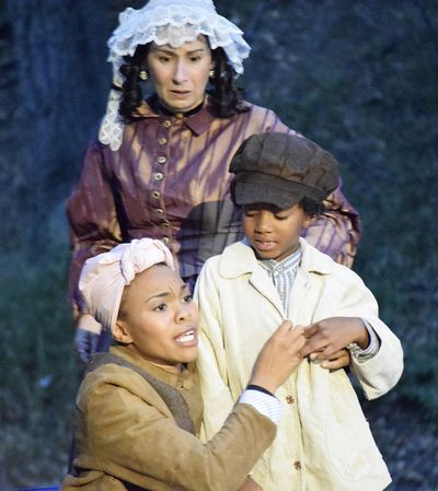 Elizabeth Tobias, Jasmine Gatewood, and Angelo Fowler Photo