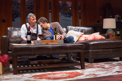 Arnie Burton and Jon Tenney. Photo