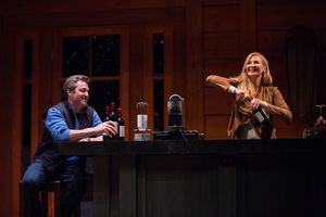 Jon Tenney and Jennifer Westfeldt. @ BroadwayWorld Jon Tenney and Jennifer Westfeldt. Photo