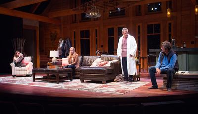 Emily Robinson, Jennifer Westfeldt and Jon Tenney. Jennifer Westfeldt, Arnie Burton a Photo