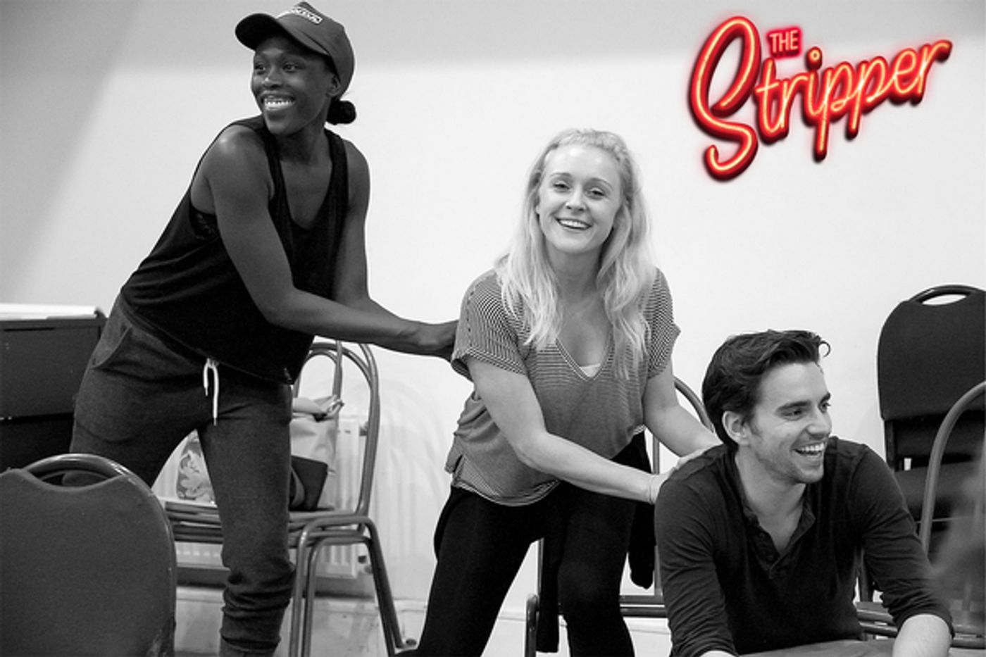 Photo Flash: In Rehearsal for THE STRIPPER at St. James Studio  Image