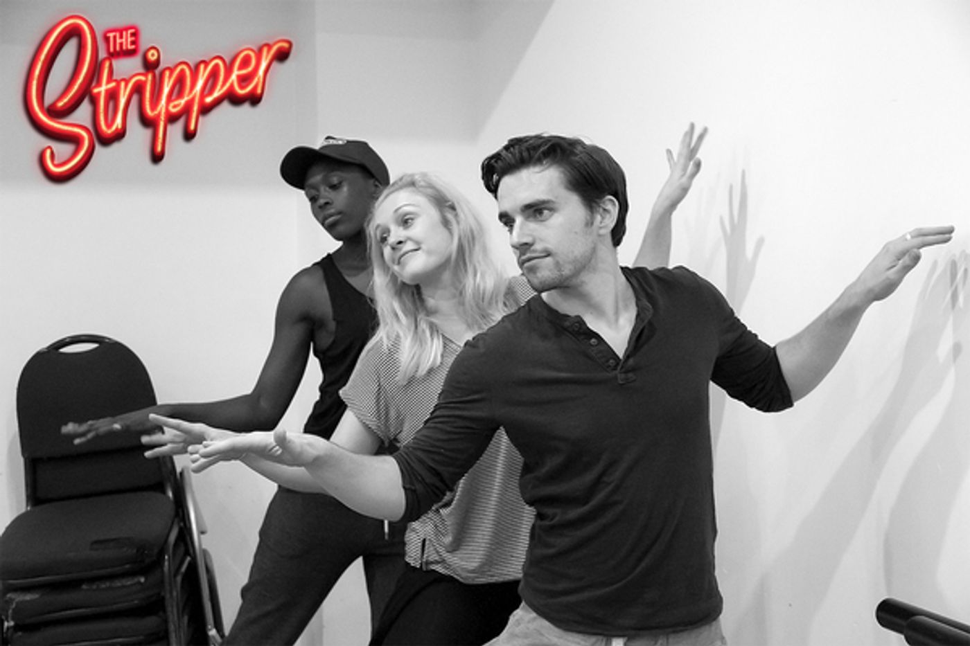 Photo Flash: In Rehearsal for THE STRIPPER at St. James Studio  Image