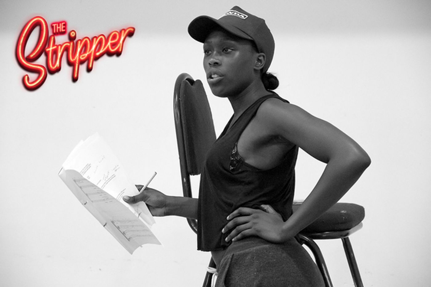 Photo Flash: In Rehearsal for THE STRIPPER at St. James Studio  Image