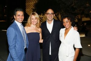 Hari Dhillon and Emily Swallow, Ayad Akhtar and Karen Pittman @ BroadwayWorld Hari Dhillon and Emily Swallow, Ayad Akhtar and Karen Pittman Photo