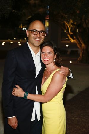 Playwright Ayad Akhtar and director Kimberly Senior @ BroadwayWorld Playwright Ayad Akhtar and director Kimberly Senior Photo