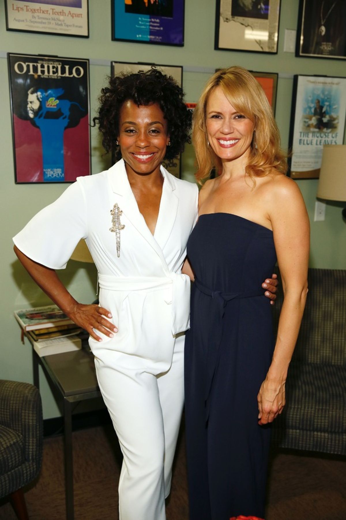 Karen Pittman and Emily Swallow at 