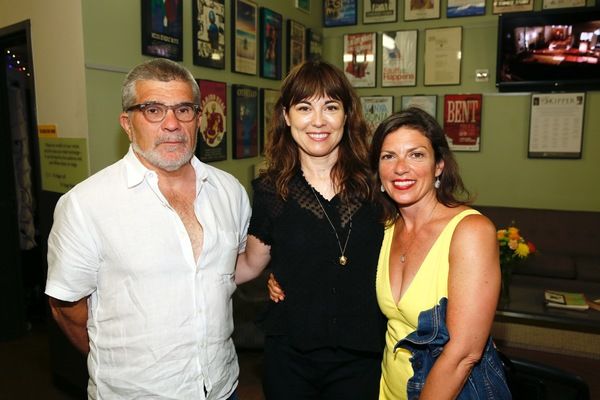 David Mamet, actress Rebecca Pidgeon and  Kimberly Senior Photo