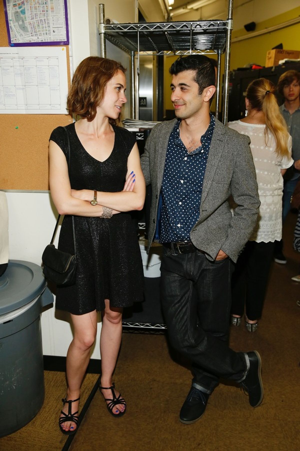  Emma Nicholls and Behzad Dabu at 