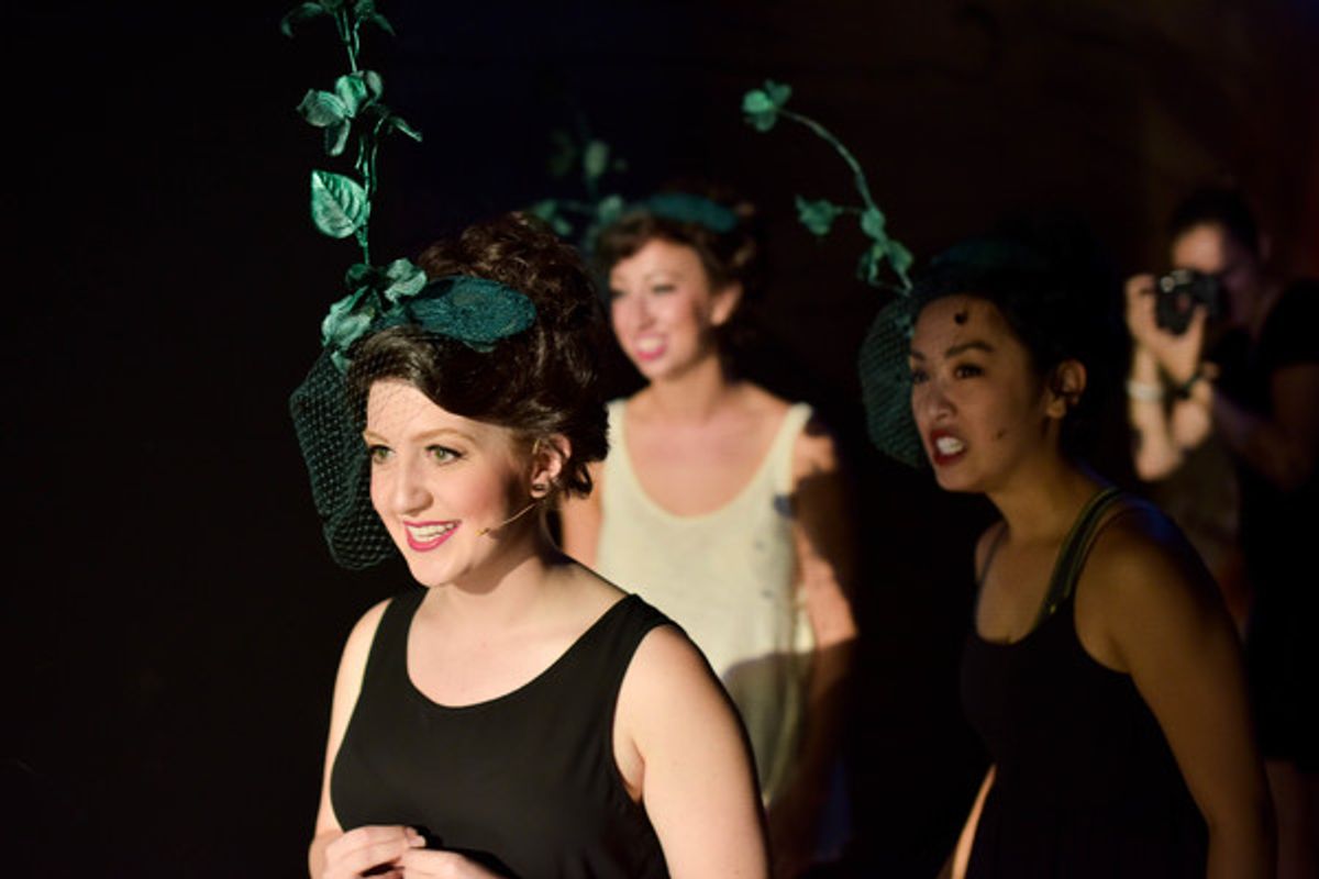 Michelle Coben, Emma Gassett and Yvette Lu at 