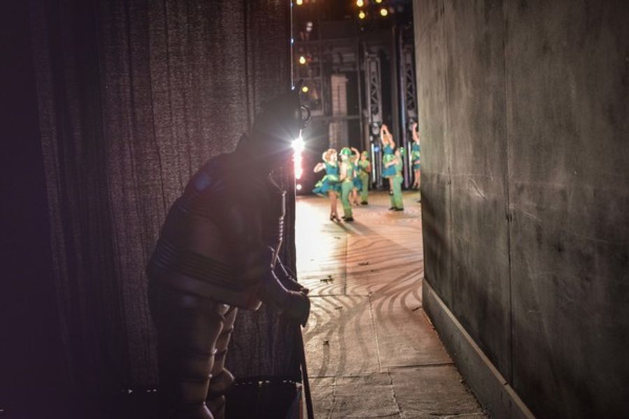 Photo Flash: Follow the Yellow Brick Road Backstage to THE WIZARD OF OZ at The Muny Image