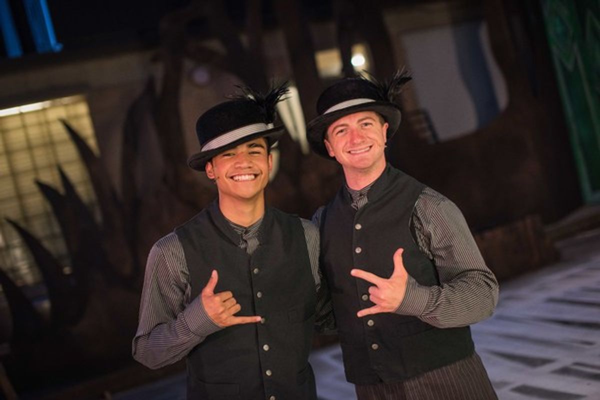 Daryl Tofa and Walker Brown at 