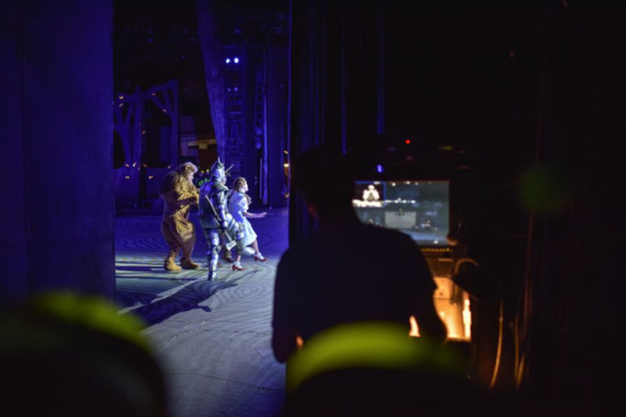 Photo Flash: Follow the Yellow Brick Road Backstage to THE WIZARD OF OZ at The Muny Image