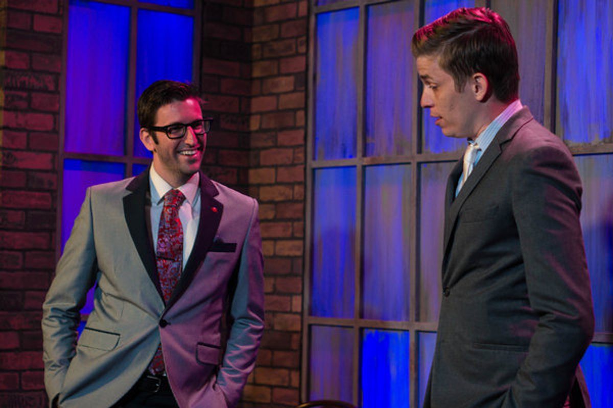 Caleb George and Peter Corey at 