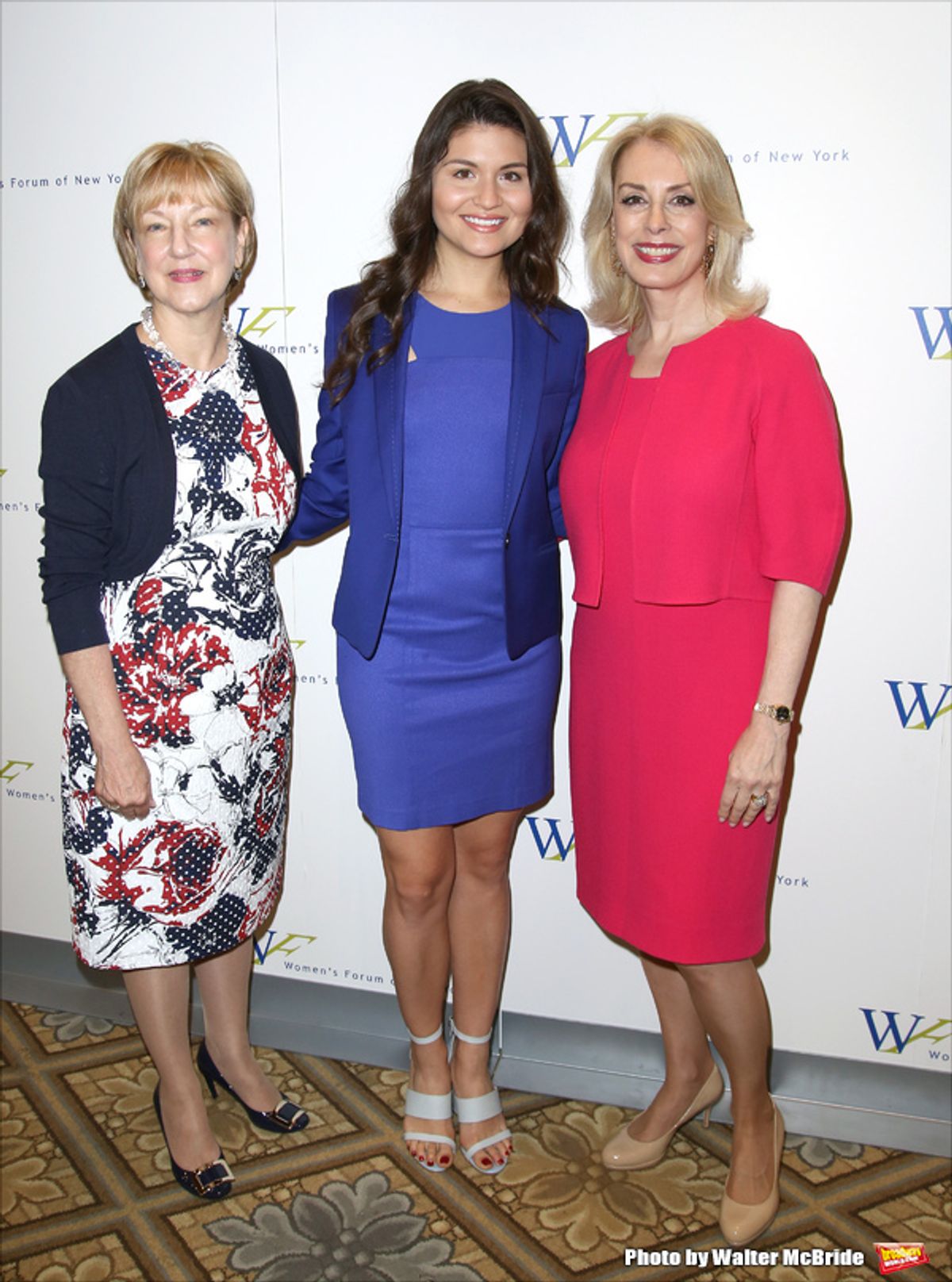 Linda Willett, Phillipa Soo, Carolyn Carter at 