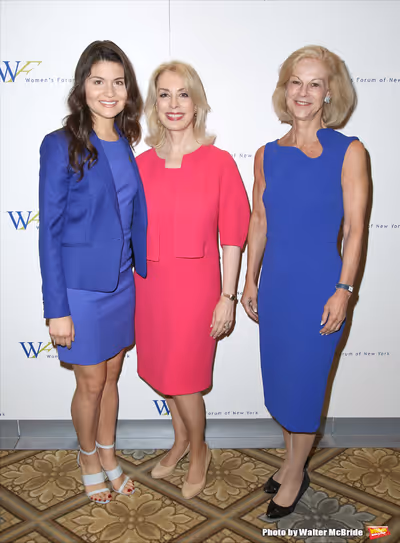 Phillipa Soo, Carolyn Carter, Christie Hefner  Photo
