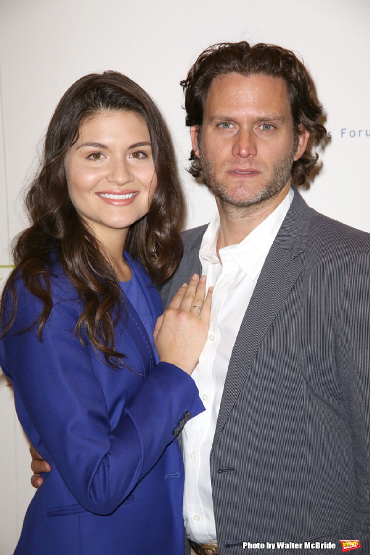 Phillipa Soo and Steven Pasquale  at 
