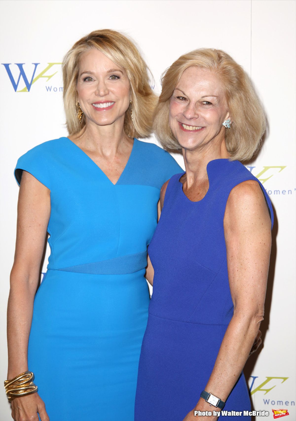 Paula Zahn and Christie Hefner  at 