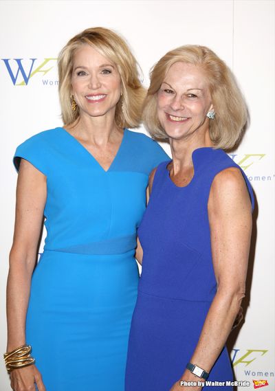Paula Zahn and Christie Hefner  Photo
