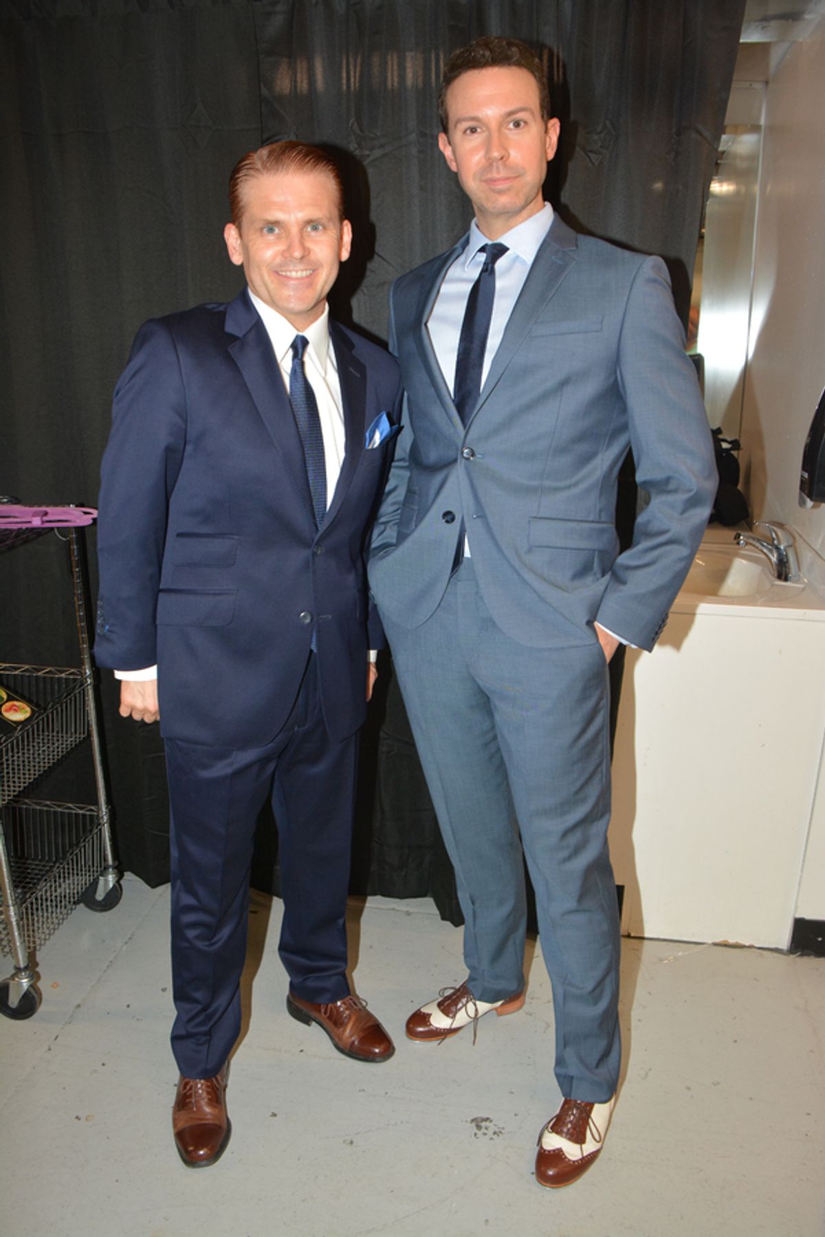 Robert Creighton and Jeremy Benton at 