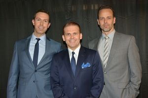 Jeremy Benton, Robert Creighton and Noah Racey Photo