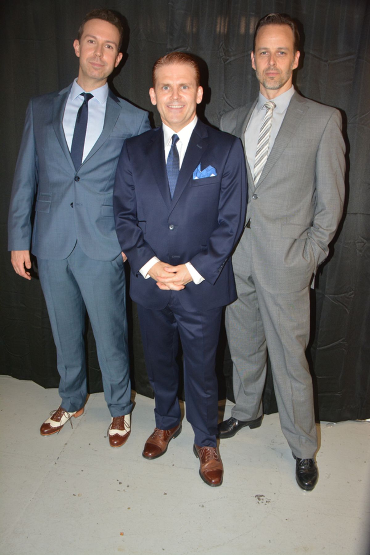 Jeremy Benton, Robert Creighton and Noah Racey at 