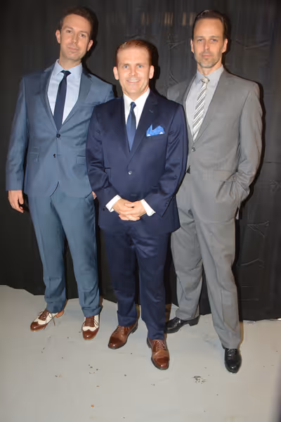 Jeremy Benton, Robert Creighton and Noah Racey Photo