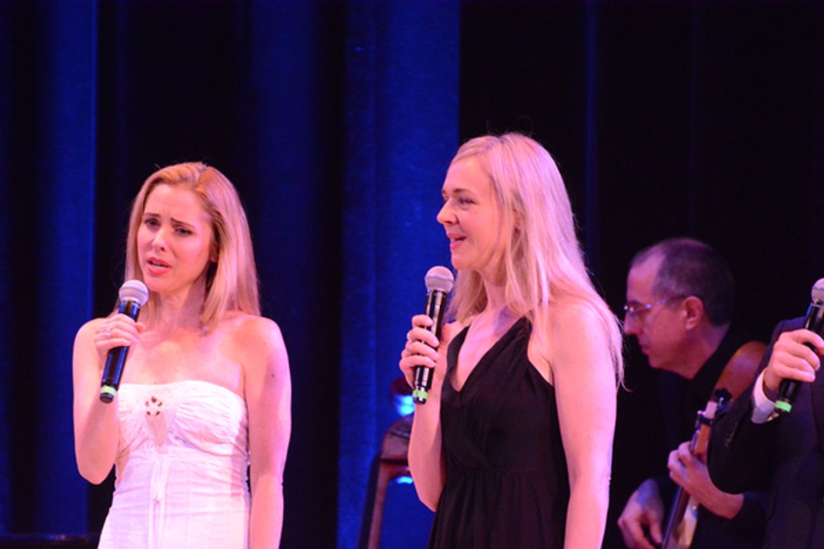 Kerry Butler and Rachel Bay Jones at 