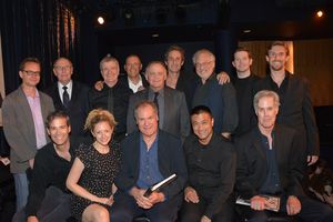 Michael Riedel, Paxton Whitehead, James Prendergast, Victor Slezak, Andrew Weems, Mar Photo